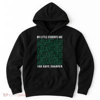 My Little Students Are 100 Days Sharper Hoodie thumb 0