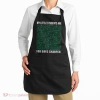 My Little Students Are 100 Days Sharper Apron thumb 2