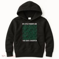 My Little Students Are 100 Days Sharper Kids Hoodie thumb 0