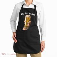 My Liver Is Fine Apron thumb 2