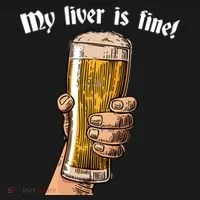 My Liver Is Fine Bucket Hat thumb 4