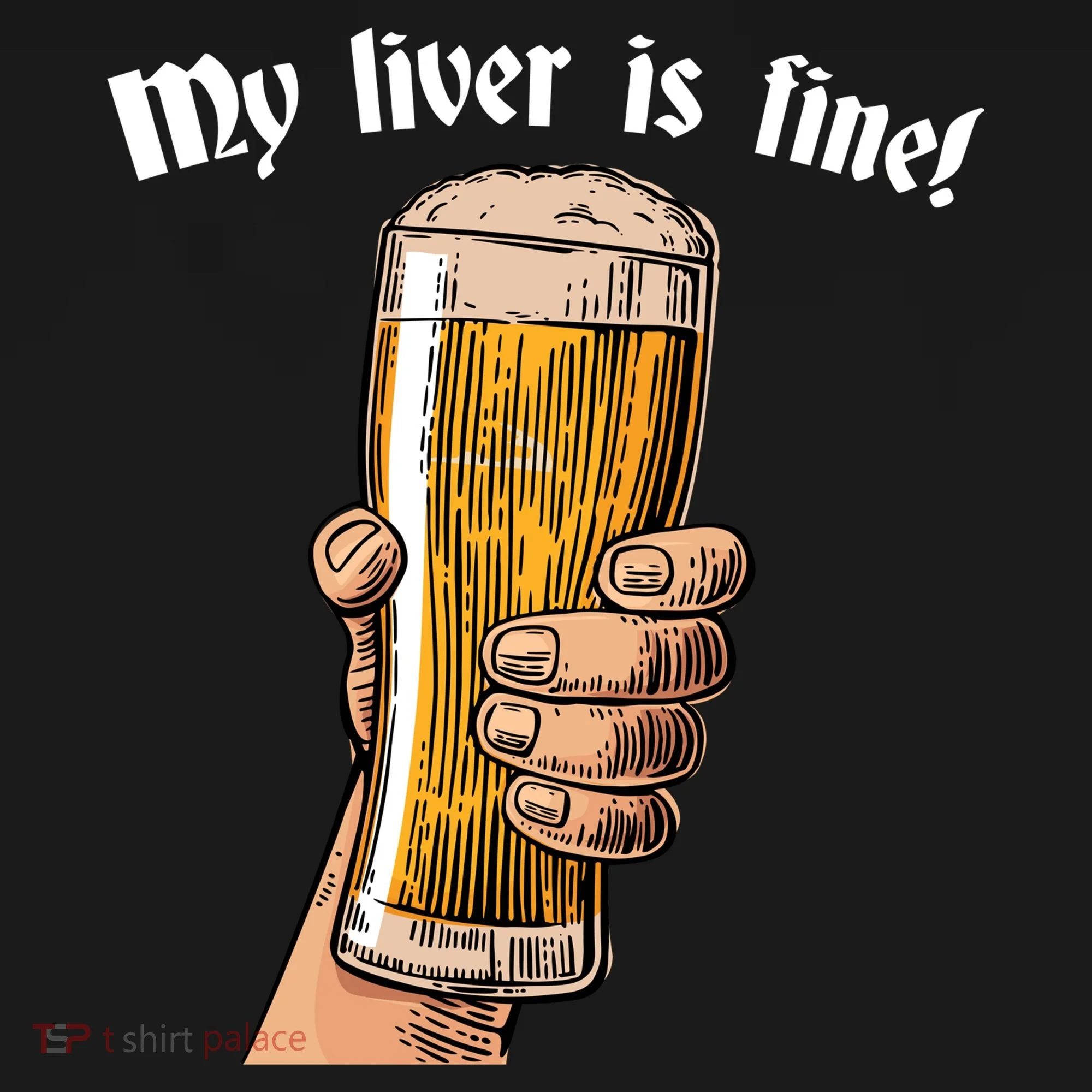 My Liver Is Fine Bucket Hat