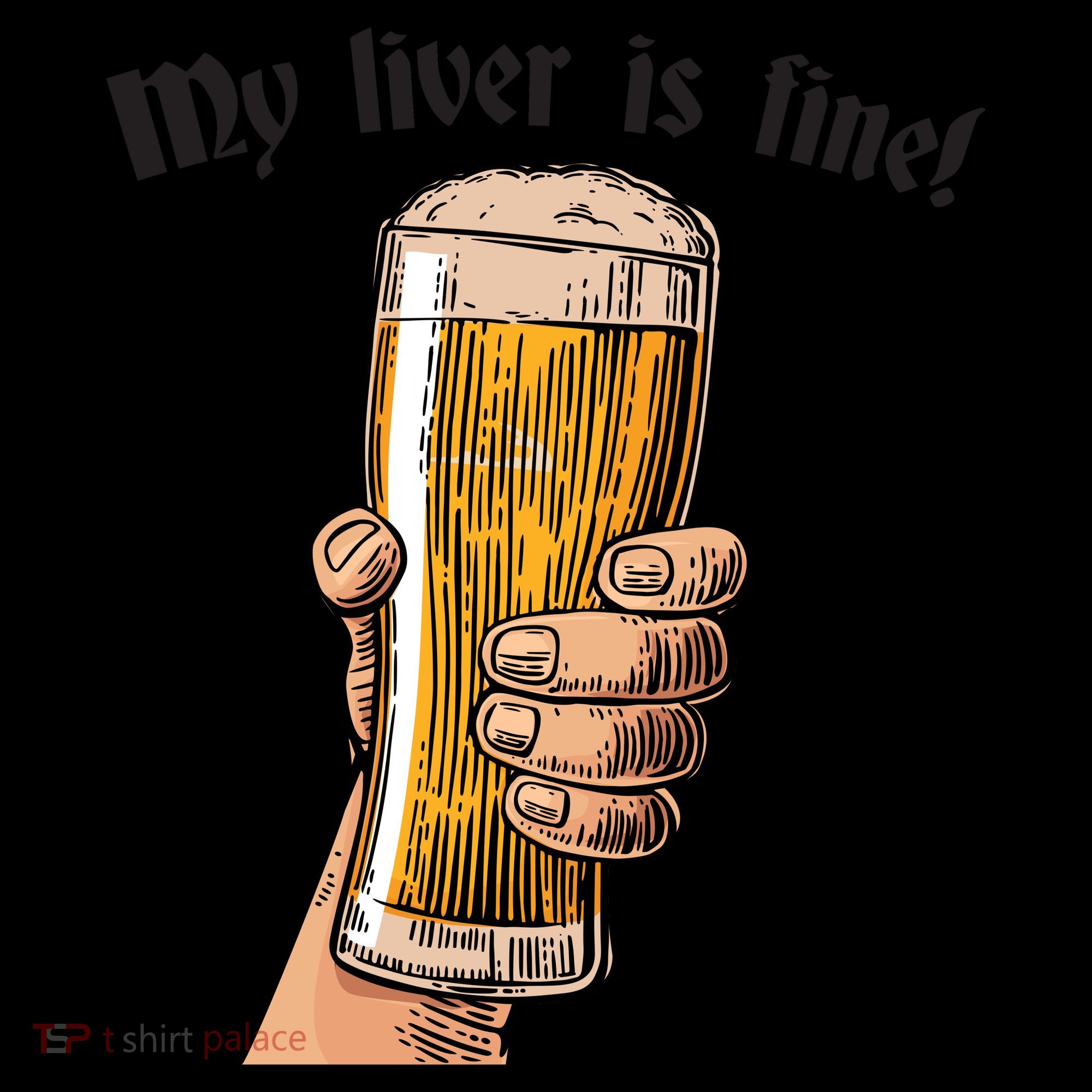 My Liver Is Fine Coffee Mug