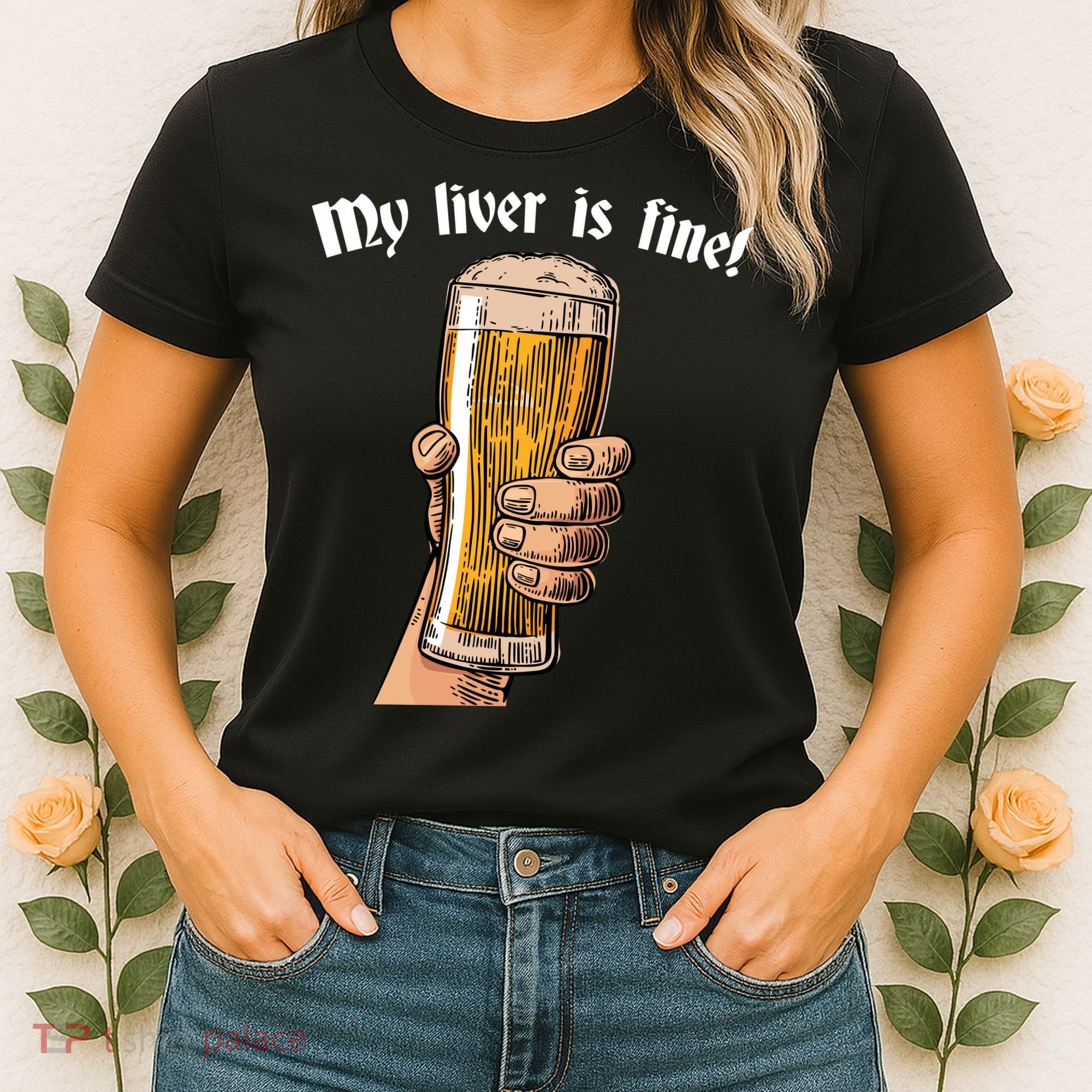 My Liver Is Fine Women's T-Shirt