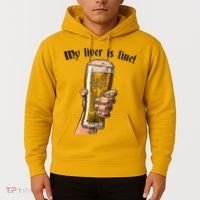 My Liver Is Fine Hoodie thumb 2