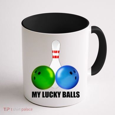 My Lucky Balls Coffee Mug back