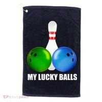 My Lucky Balls Golf Towel thumb 0