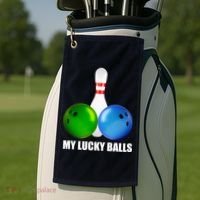My Lucky Balls Golf Towel thumb 2