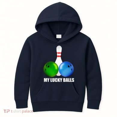 My Lucky Balls Kids Hoodie