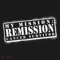 My Mission Remission Cancer Survivor Stamp Backpack thumb 2