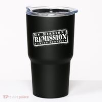 My Mission Remission Cancer Survivor Stamp Tumbler thumb 0