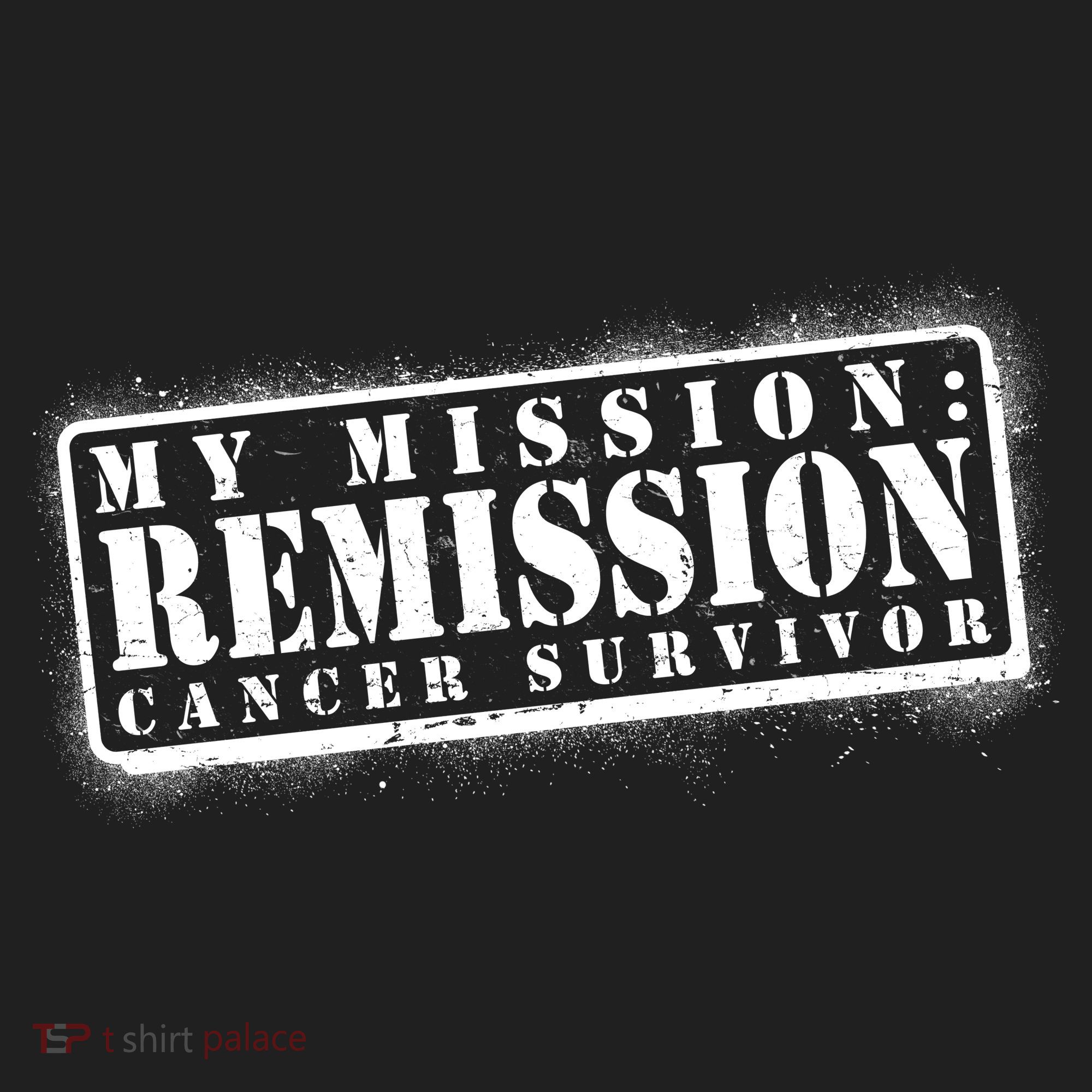 My Mission Remission Cancer Survivor Stamp Tumbler