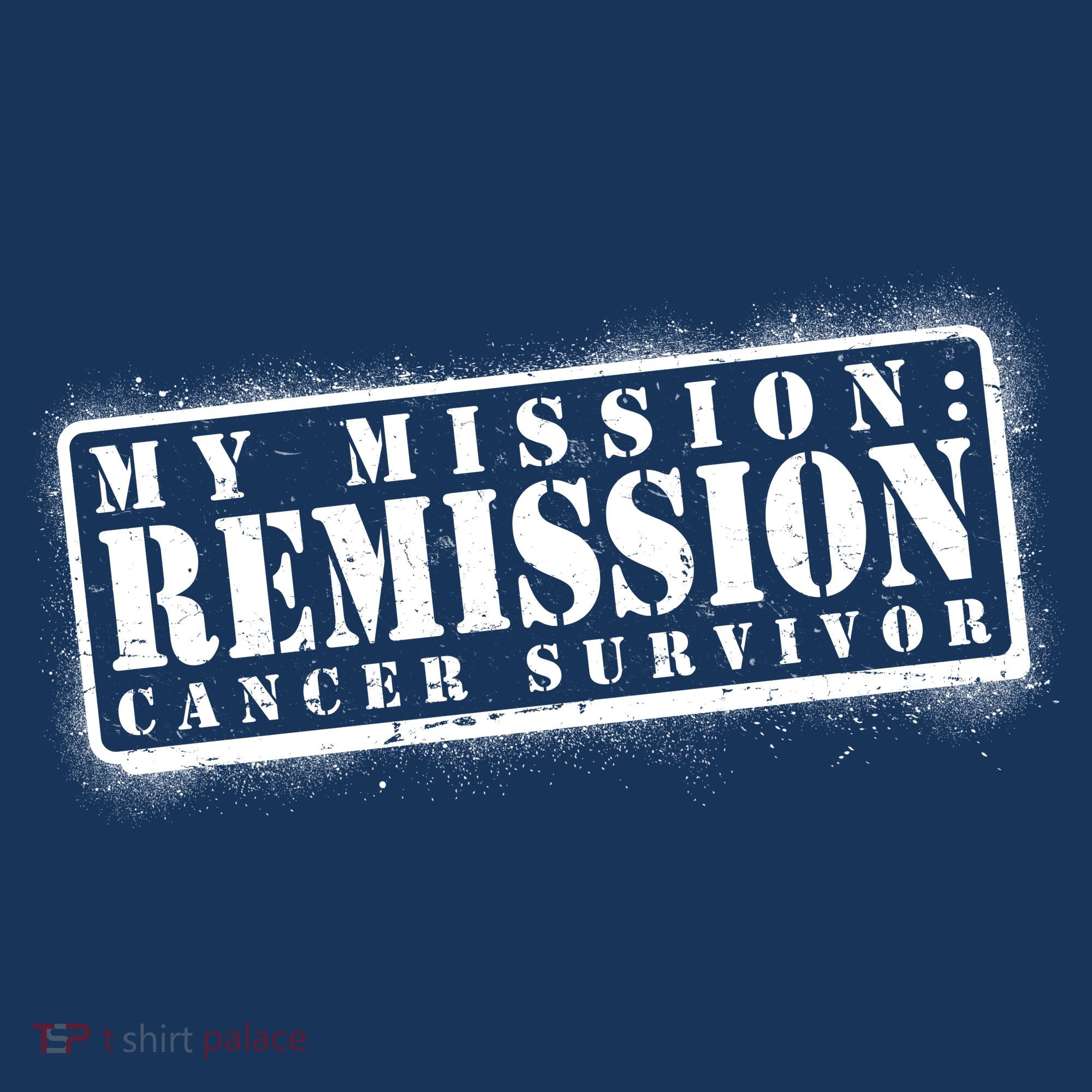 My Mission Remission Cancer Survivor Stamp Long Sleeve Shirt