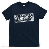 My Mission Remission Cancer Survivor Stamp T-Shirt thumb 0