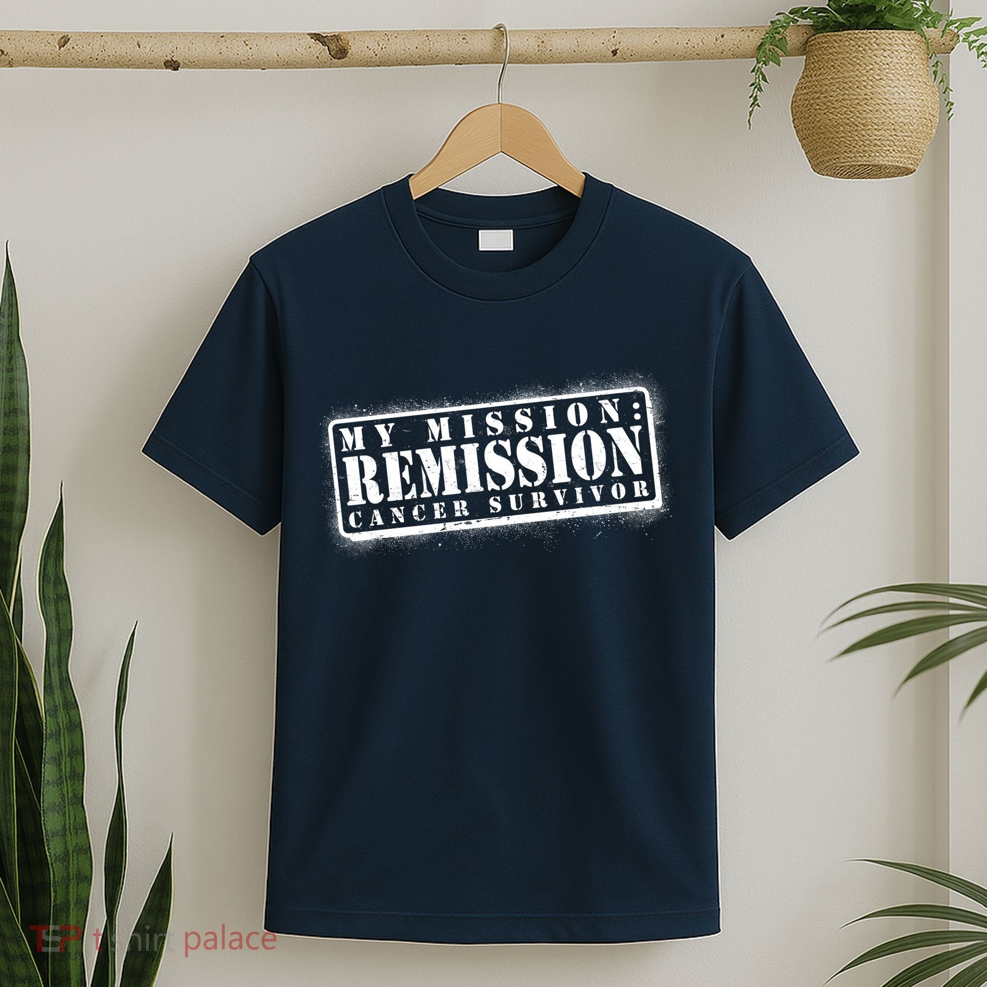 My Mission Remission Cancer Survivor Stamp T-Shirt