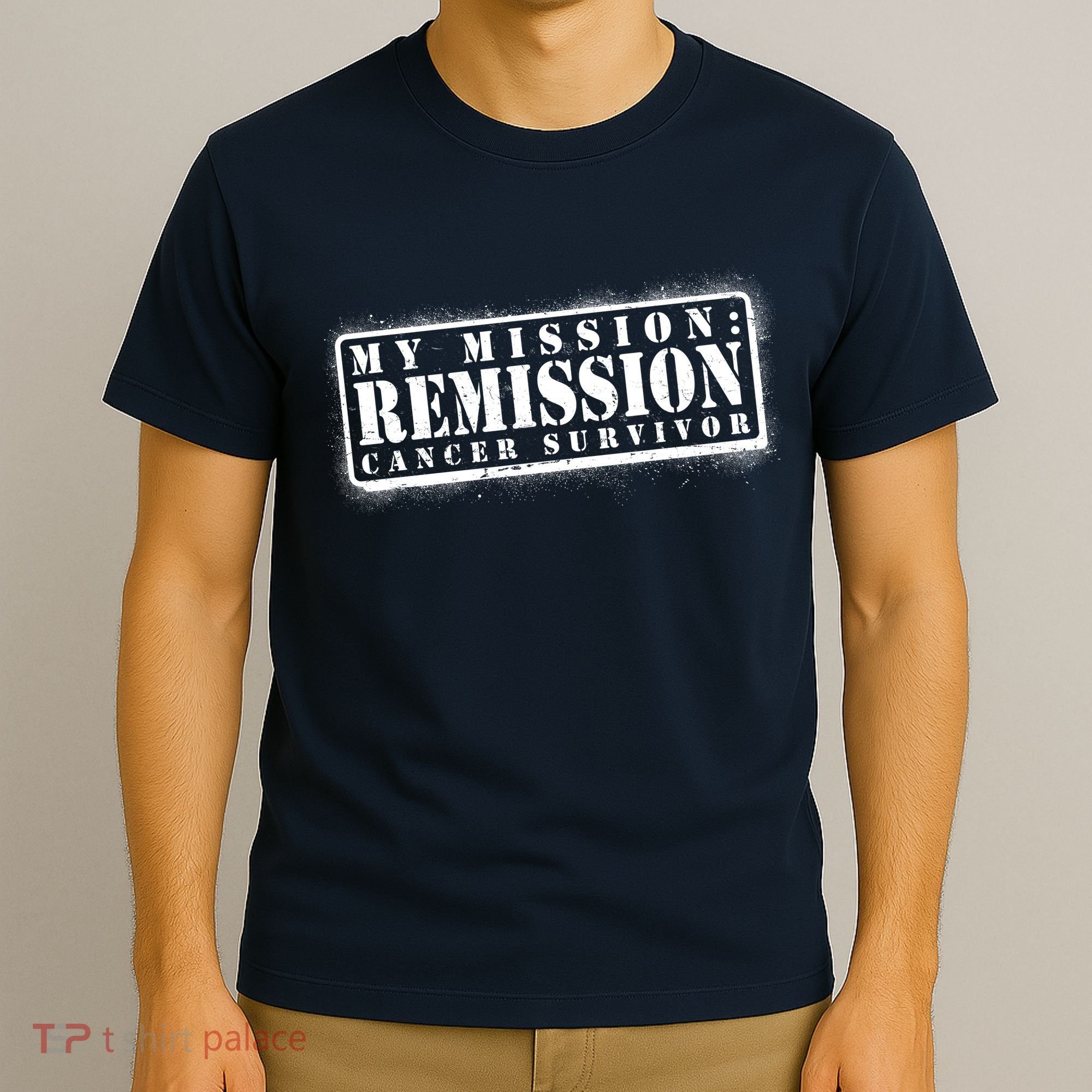 My Mission Remission Cancer Survivor Stamp T-Shirt
