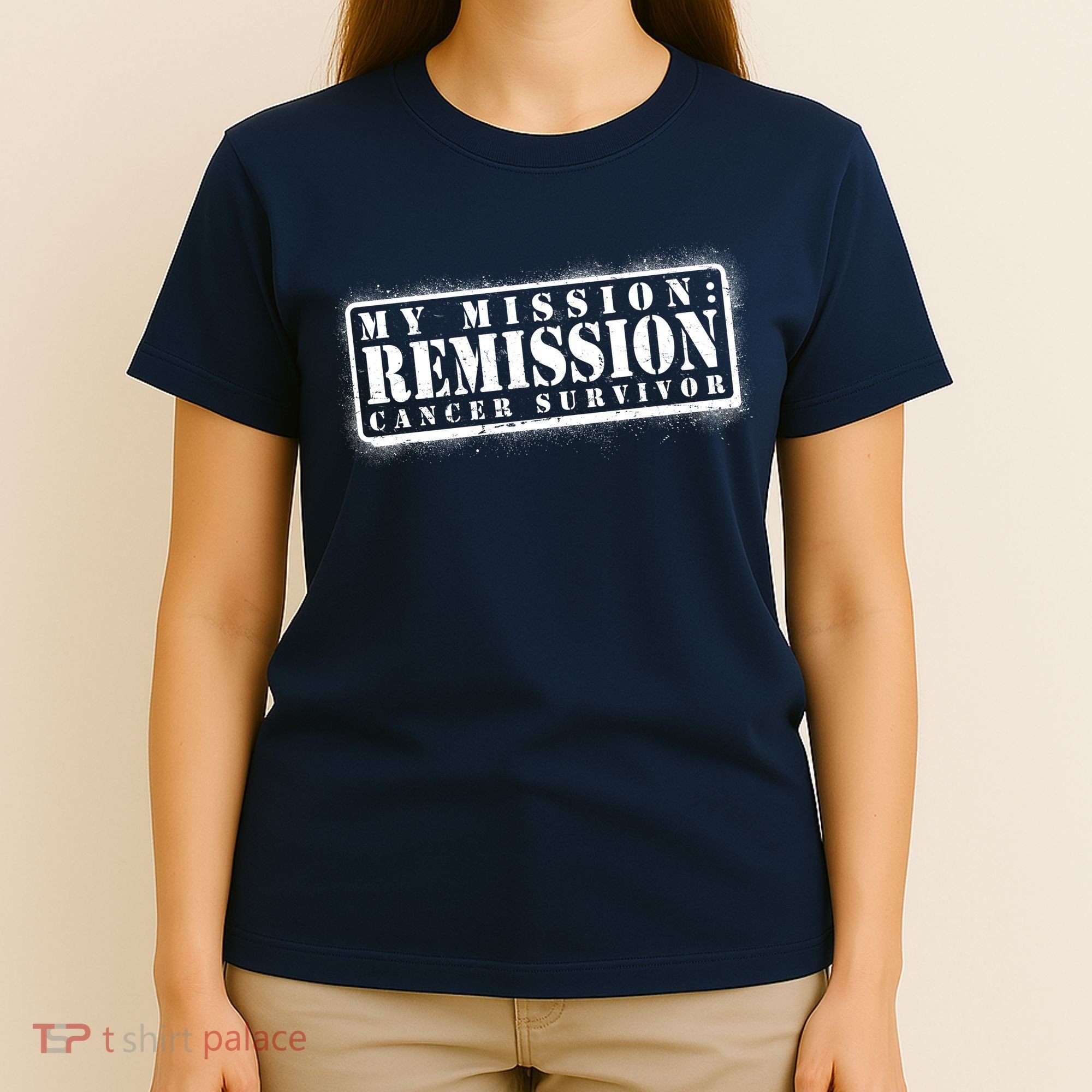 My Mission Remission Cancer Survivor Stamp T-Shirt