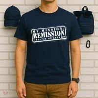 My Mission Remission Cancer Survivor Stamp T-Shirt thumb 6