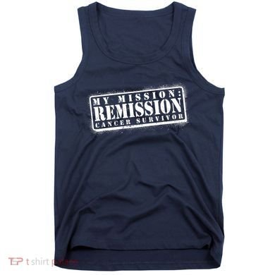 My Mission Remission Cancer Survivor Stamp Tank Top
