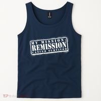 My Mission Remission Cancer Survivor Stamp Tank Top thumb 2