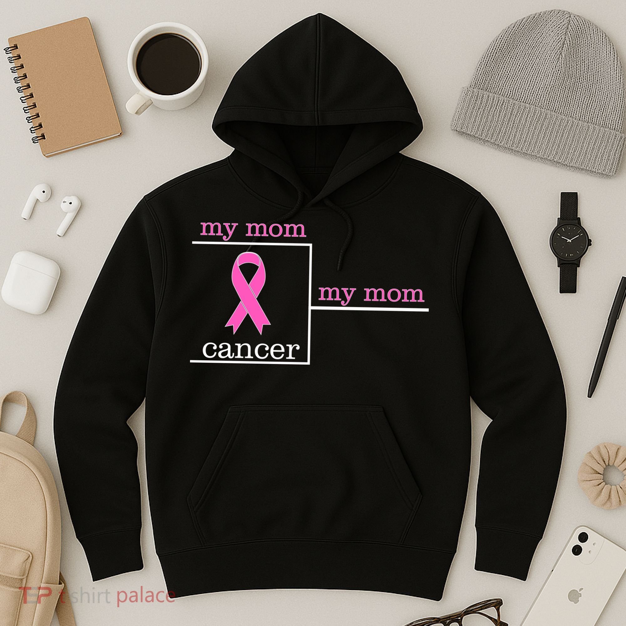My Mom Cancer Bracket Hoodie