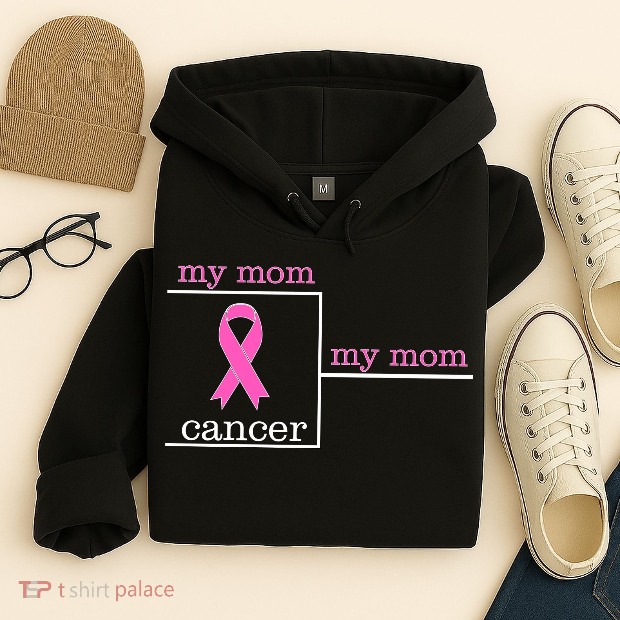 My Mom Cancer Bracket Hoodie