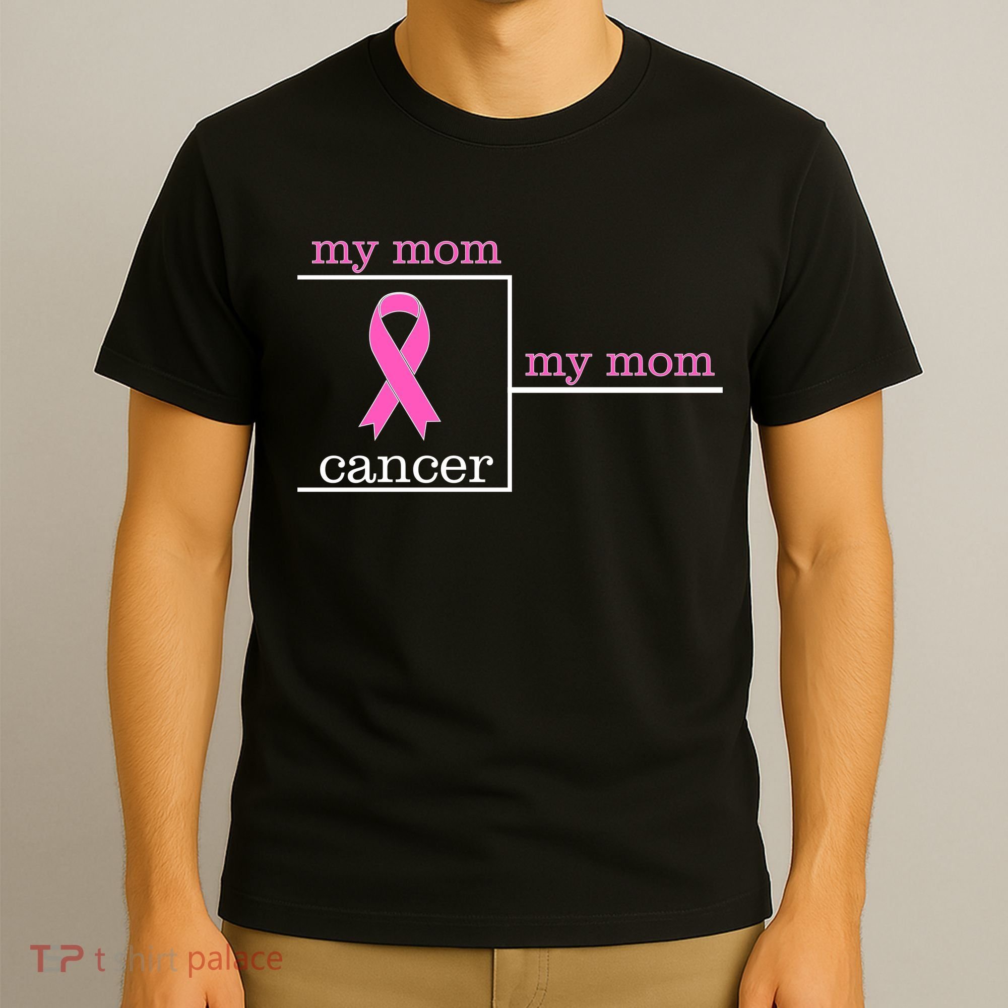 My Mom Cancer Bracket T-Shirt