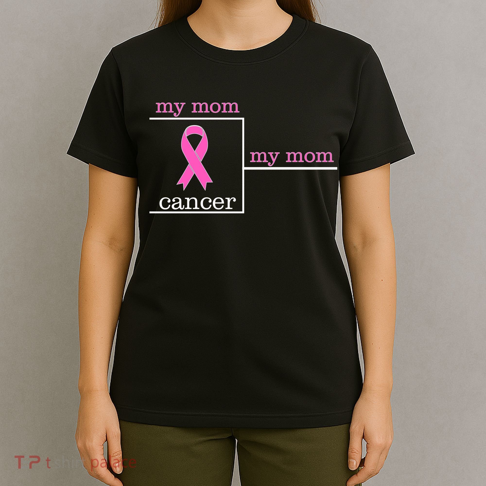 My Mom Cancer Bracket T-Shirt