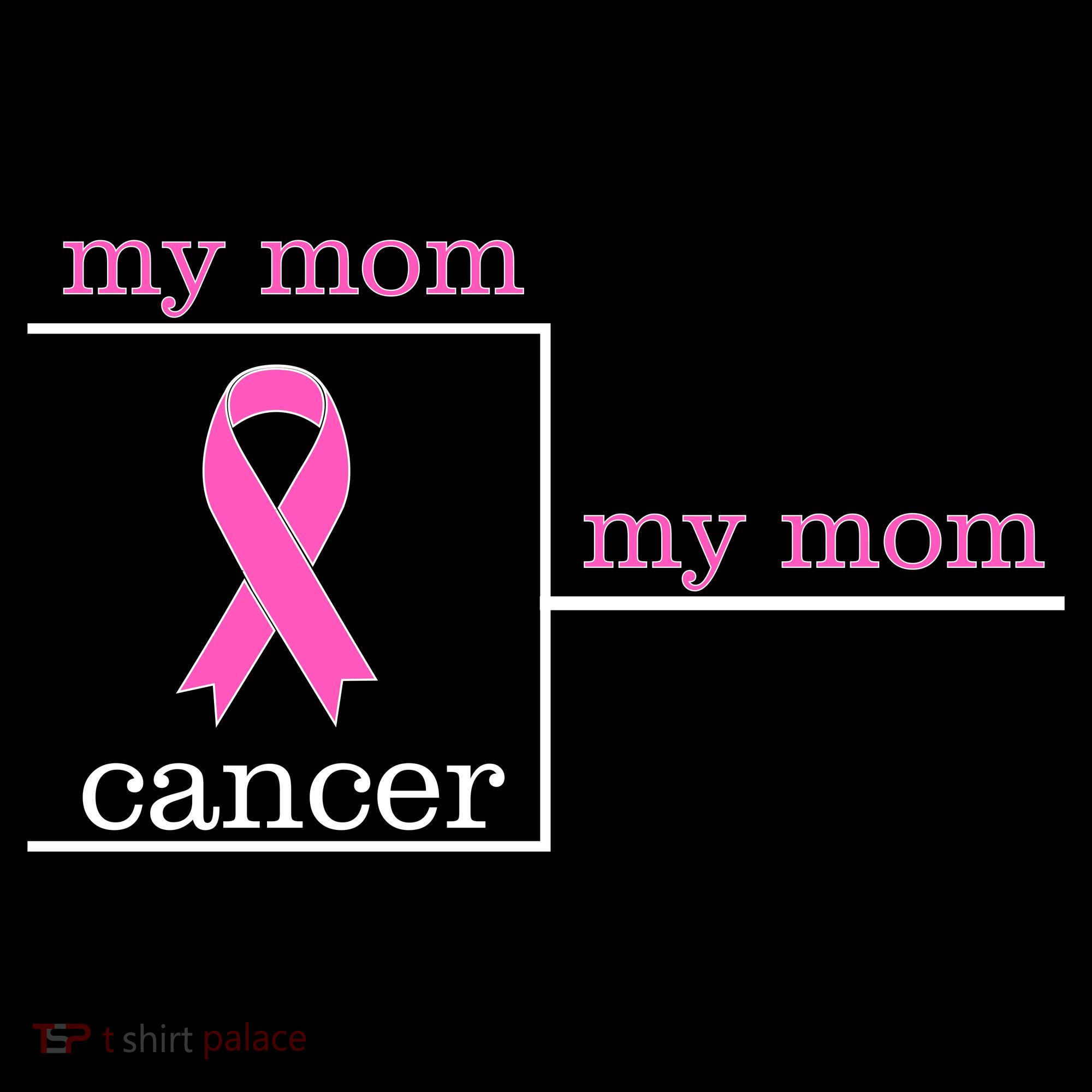 My Mom Cancer Bracket Bucket Hat
