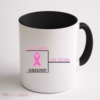 My Mom Cancer Bracket Coffee Mug thumb 1