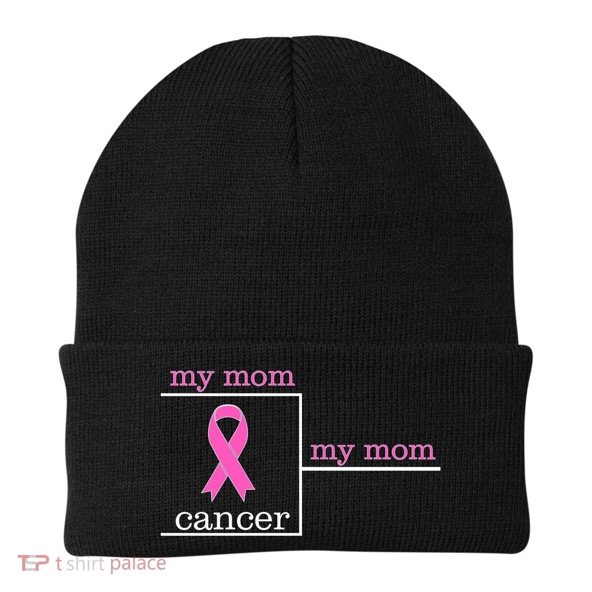 My Mom Cancer Bracket Beanie