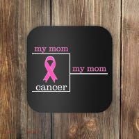 My Mom Cancer Bracket Coaster thumb 0