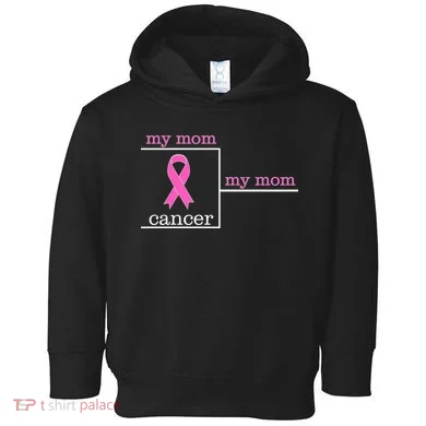 My Mom Cancer Bracket Toddler Hoodie