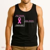 My Mom Cancer Bracket Tank Top thumb 3