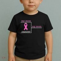 My Mom Cancer Bracket Toddler T-Shirt thumb 2