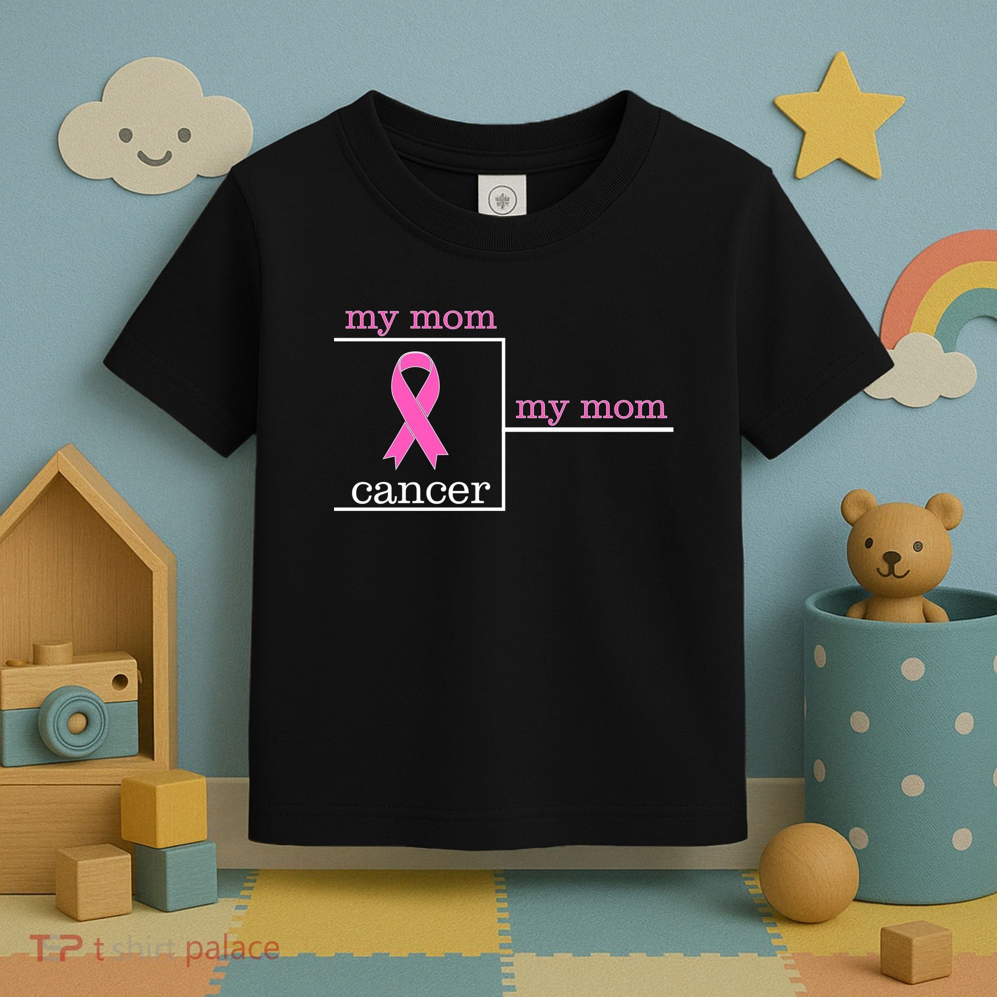 My Mom Cancer Bracket Toddler T-Shirt