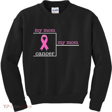 My Mom Cancer Bracket Kids Sweatshirt