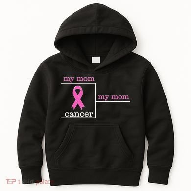 My Mom Cancer Bracket Kids Hoodie