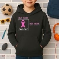 My Mom Cancer Bracket Kids Hoodie thumb 2