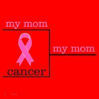My Mom Cancer Bracket Santa Hat thumb 1
