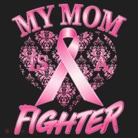 My Mom Is A Fighter Breast Cancer Awareness Tumbler thumb 3