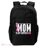 My Mom Is My Superhero Breast Cancer Backpack thumb 0