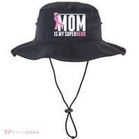 My Mom Is My Superhero Breast Cancer Bucket Hat thumb 0