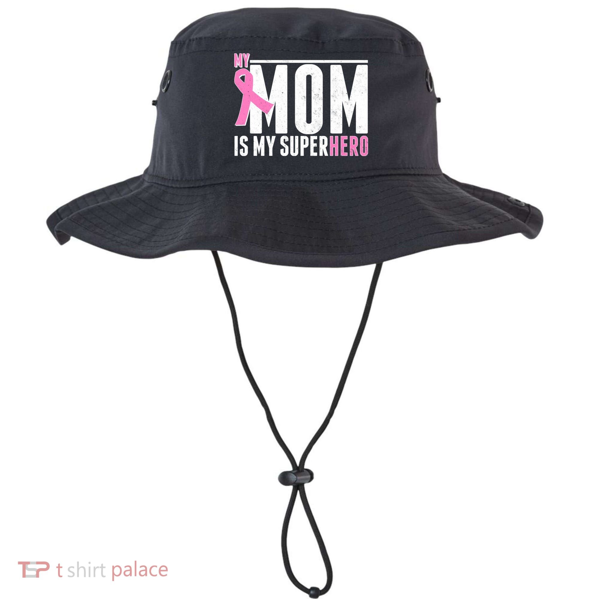 My Mom Is My Superhero Breast Cancer Bucket Hat