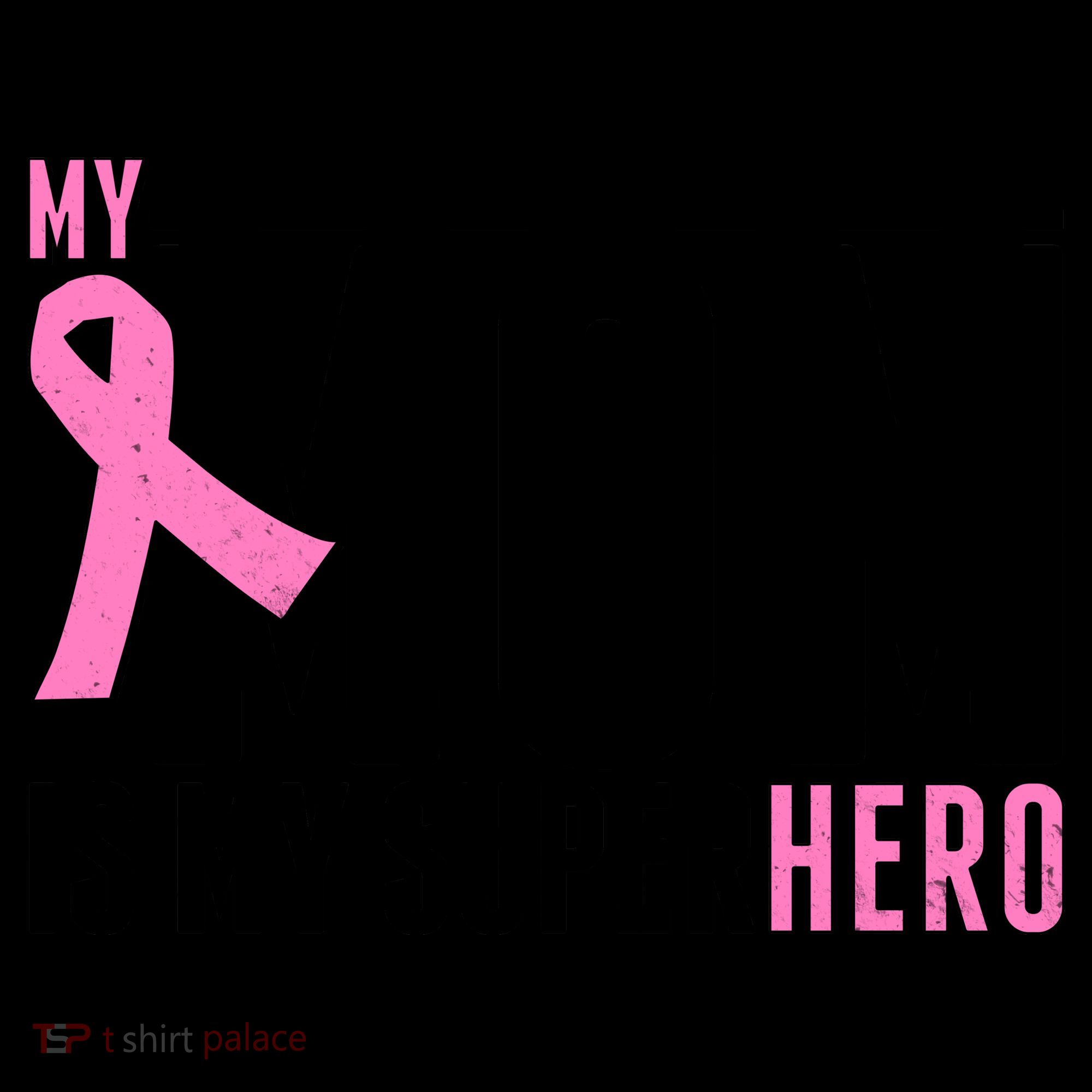 My Mom Is My Superhero Breast Cancer Coffee Mug