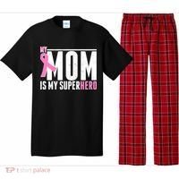 My Mom Is My Superhero Breast Cancer Pajama Set thumb 0