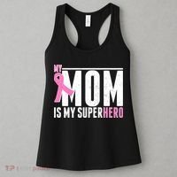My Mom Is My Superhero Breast Cancer Women's Tank Top thumb 3