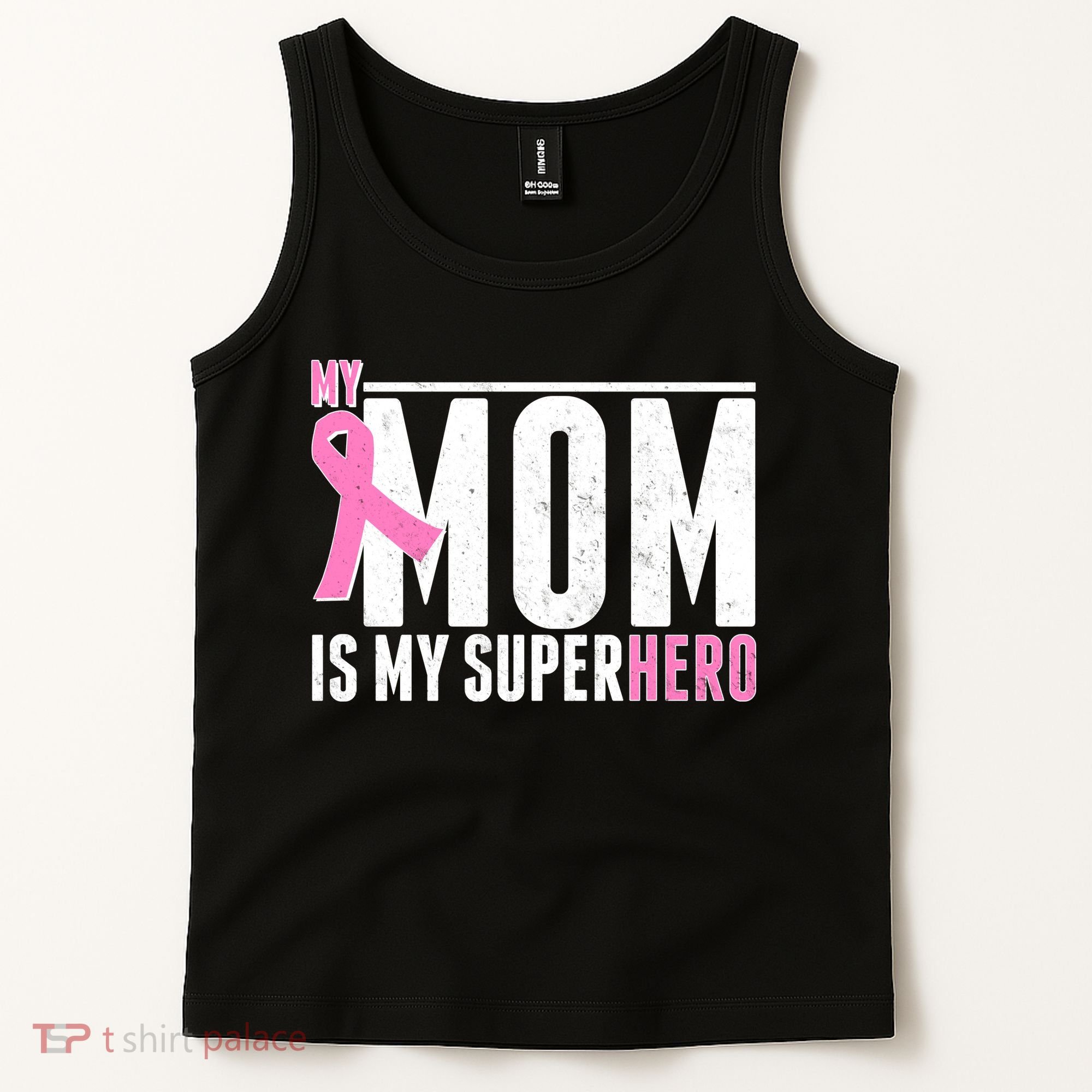 My Mom Is My Superhero Breast Cancer Tank Top