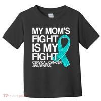 My Mom's Fight is My Fight Cervical Cancer Awareness Toddler T-Shirt thumb 0