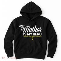 My Mother Is My Hero Sarcoma Awareness Hoodie thumb 0